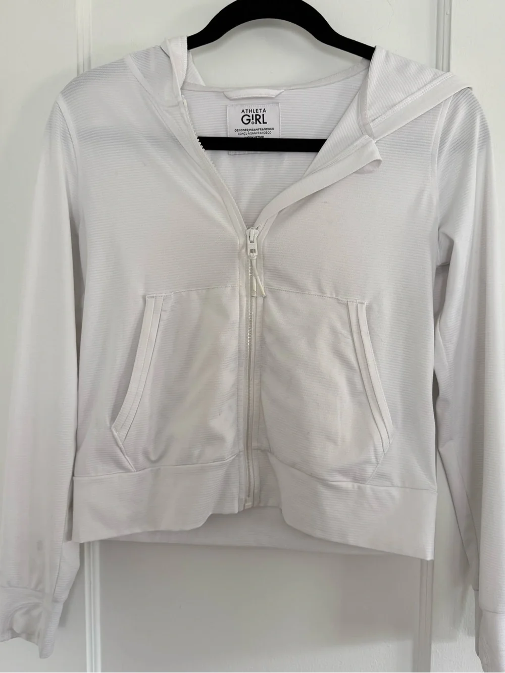 Athleta girl Bundle 2 Full Zip Hoodies, 1 High Rise Chit Chat Leggings Sz L/12